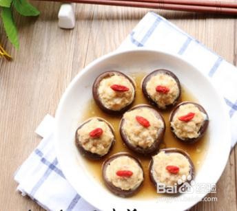 香菇酿肉的做法