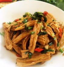 素炒腐竹怎么炒好吃