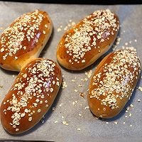 麦香肉松面包怎么做