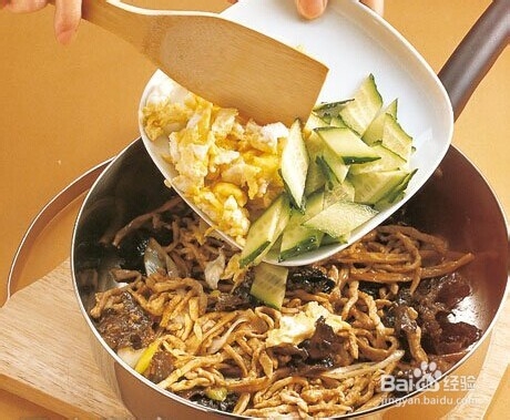 家常小炒---木须肉