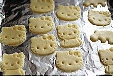 【亲亲我】宝宝美食总动员——KITTY猫椰香饼干