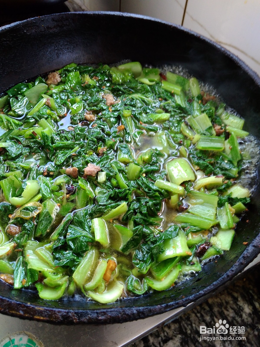小白菜炖豆腐技巧