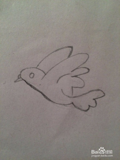 飞鸽传书怎么画