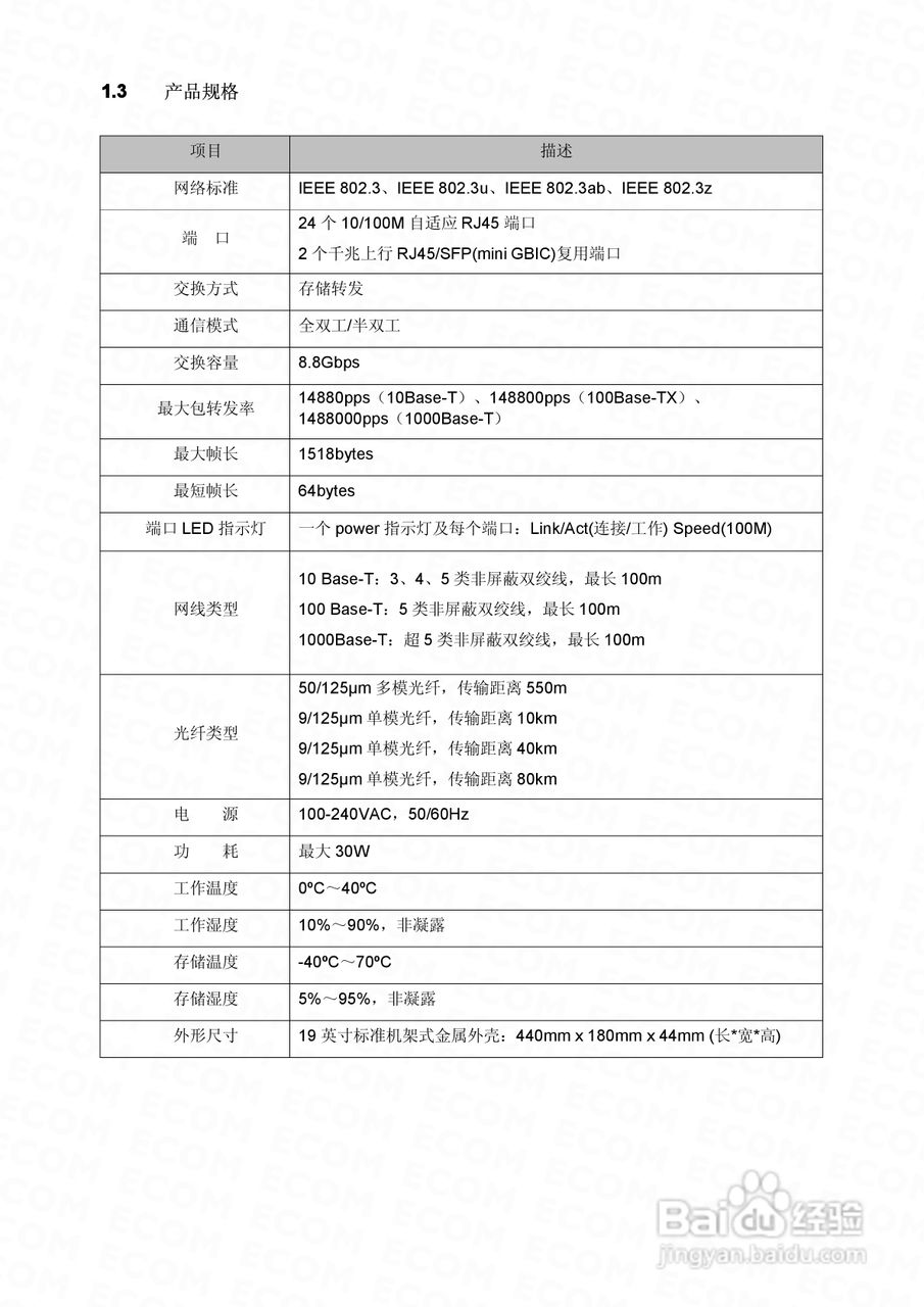 S2526F智能以太网交换机使用说明书:[1]