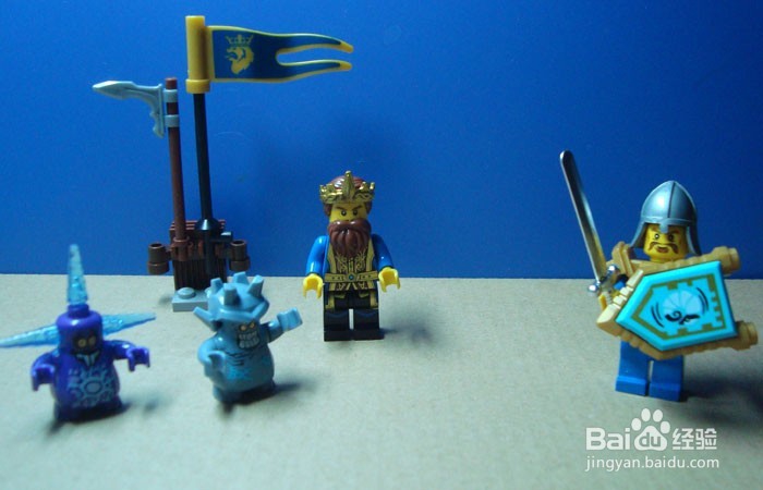 积木场景搭建之国王与口袋怪