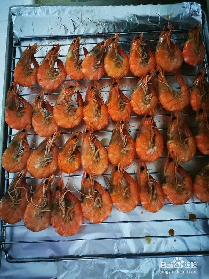 怎么简单的做海盐烤虾?