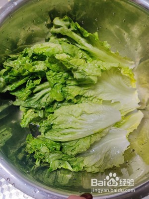 蚝油生菜的做法