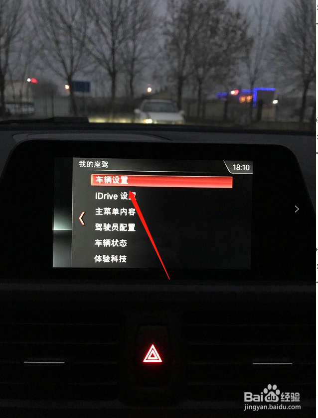 如何将宝马车辆的氛围灯颜色设为经典颜色?