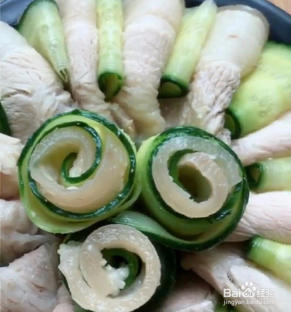 肉片黄瓜做法
