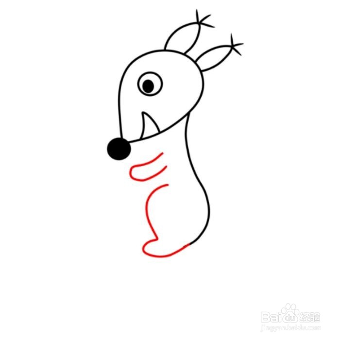 “小松鼠”怎么画？