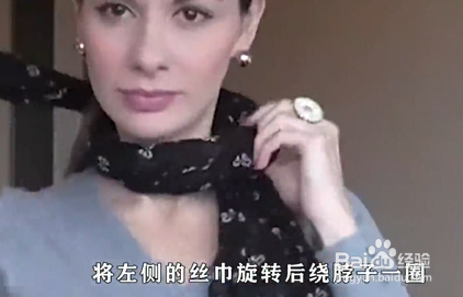 如何系丝巾更好看？