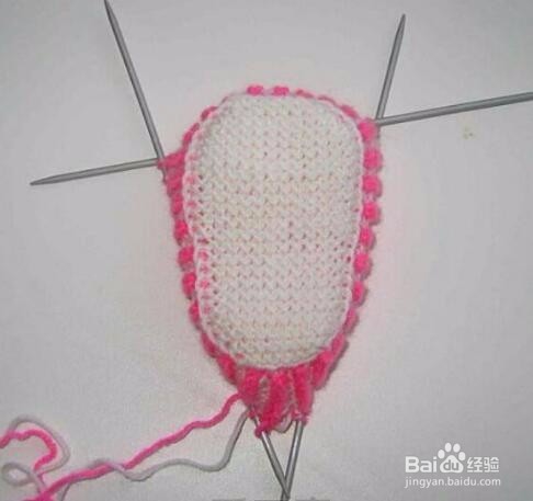 编织婴儿运动鞋教程