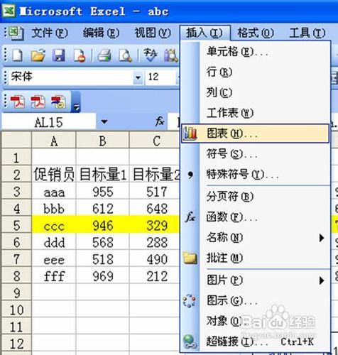 怎样做制作图表--柱形图