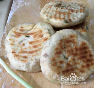 怎么做肉末椒香葱花发面烙