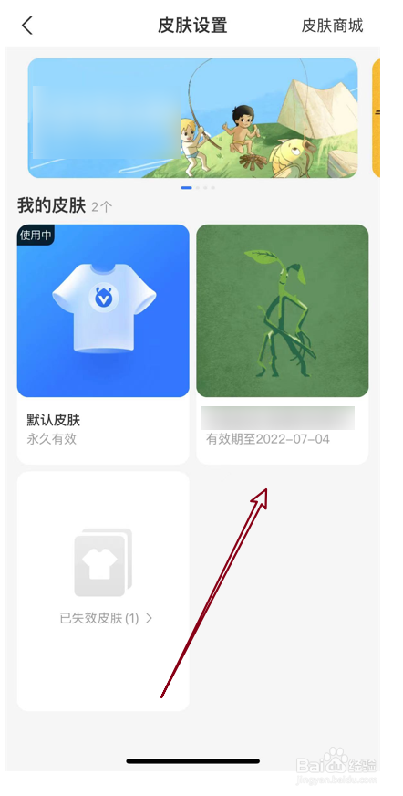 支付宝皮肤的使用方法