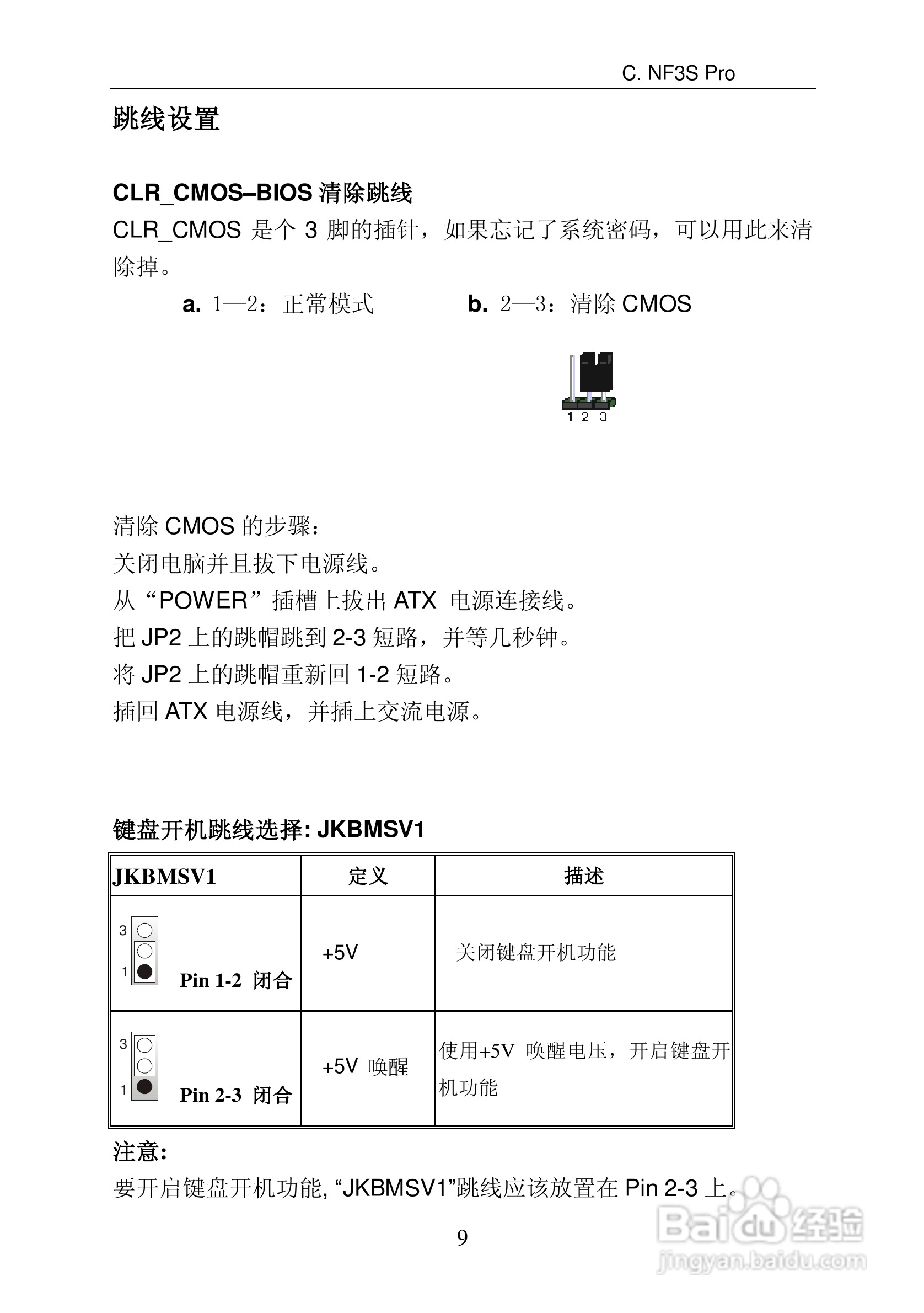 七彩虹C.NF3S Pro型主板说明书:[2]