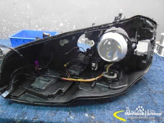 百万豪车奔驰S350灯光升级原装进口海拉5透镜