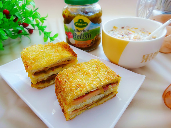 香酥火腿三明治