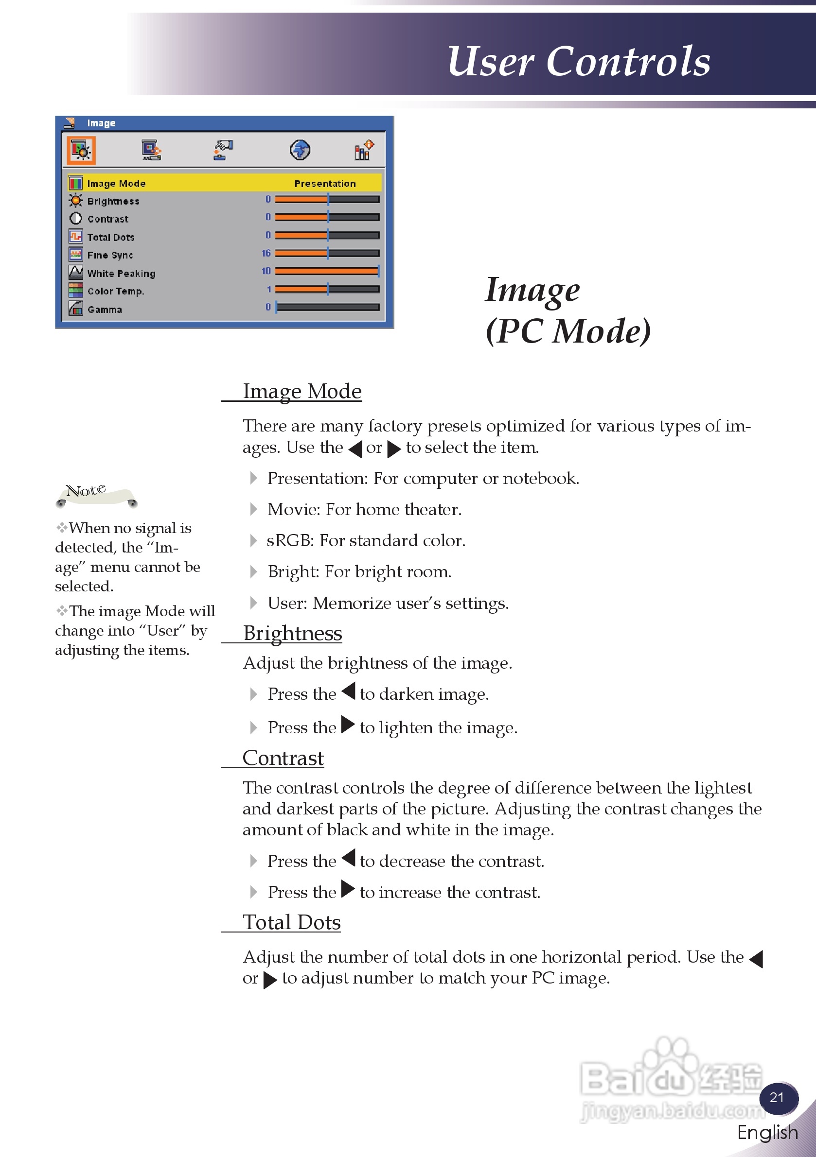 三洋 PDG-DXL100投影机说明书:[3]