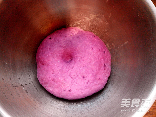 紫薯玫瑰花卷