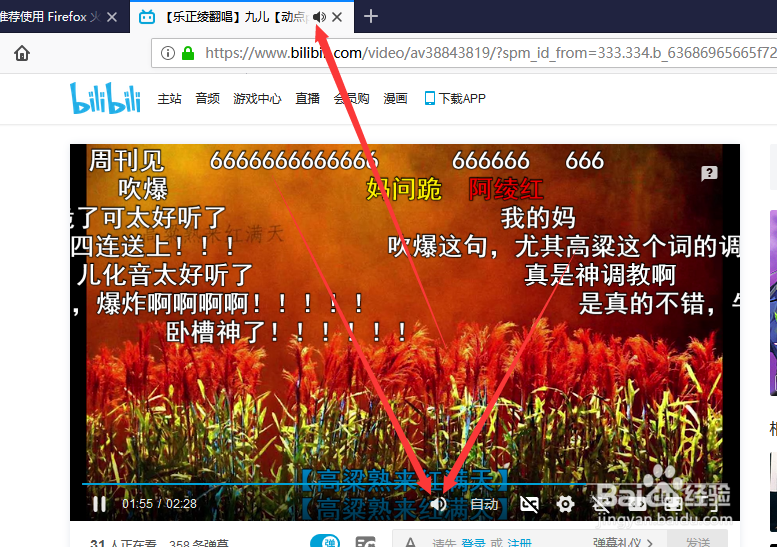 电脑火狐Firefox浏览器放视频没有声音怎么办