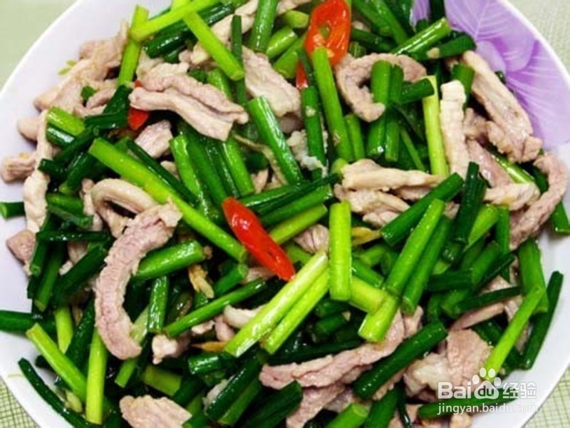 如何做男性补肾食物之韭菜炒虾肉