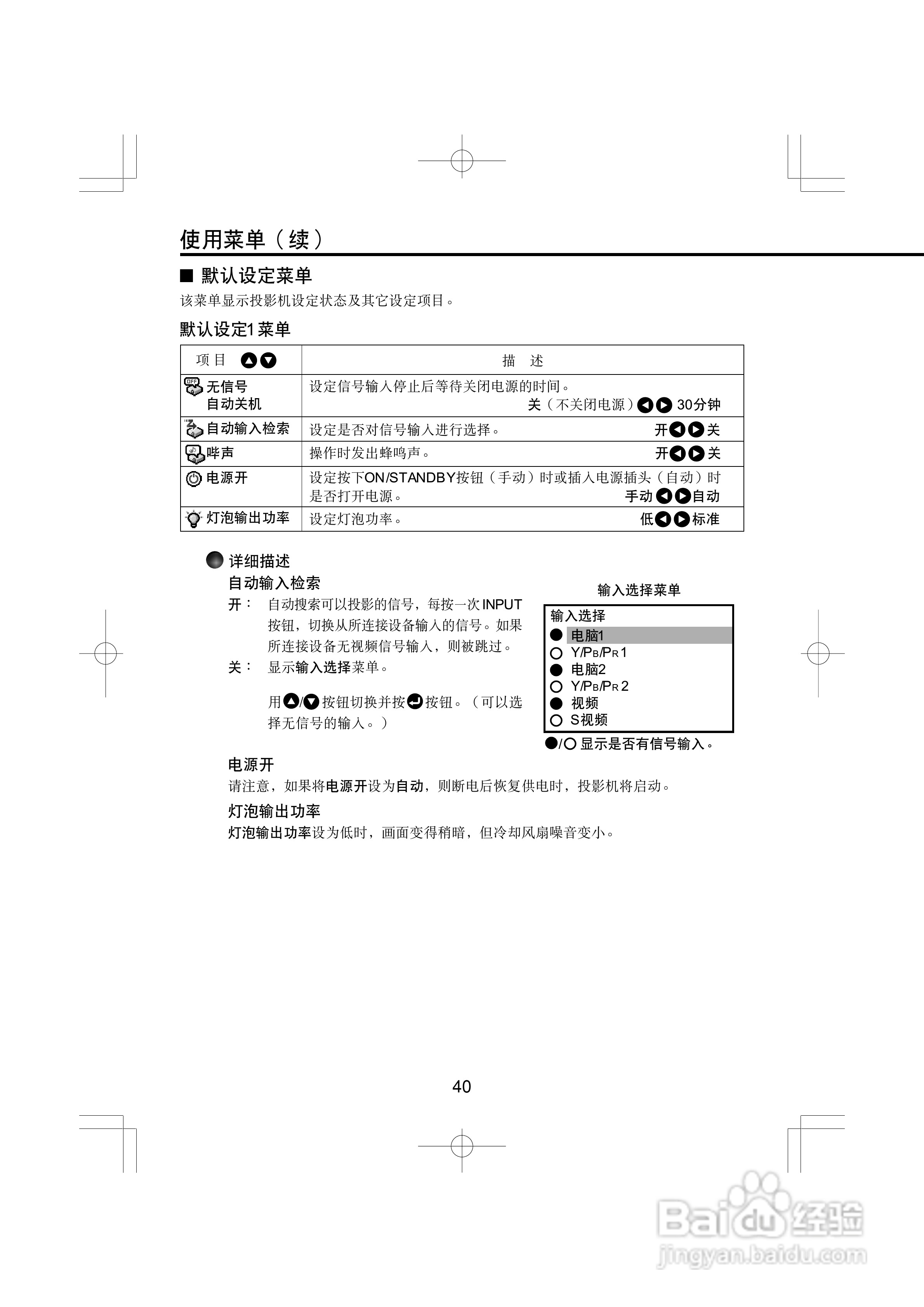 东芝 TLP-XD2000影机说明书:[4]