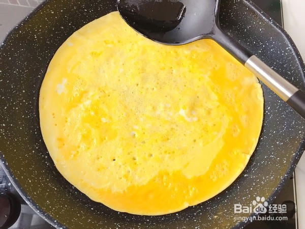 火腿鸡蛋炒黑豆苗的制作方法