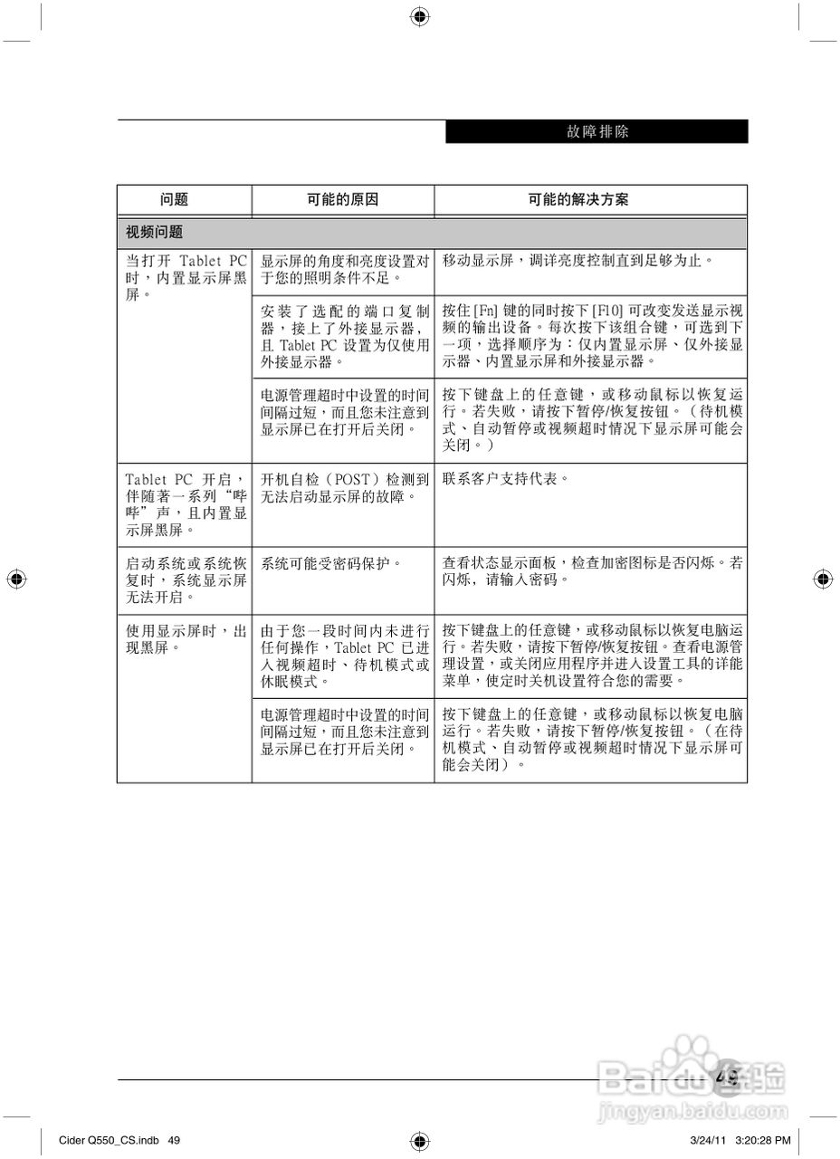富士通STYLISTIC Q550笔记本电脑使用说明书:[6]