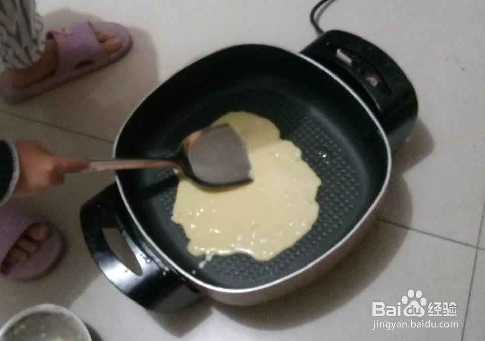 怎样做笑脸鸡蛋饼
