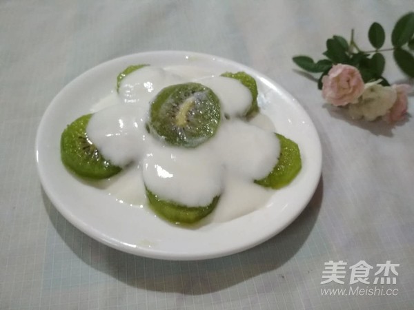 奇异果酸奶的做法