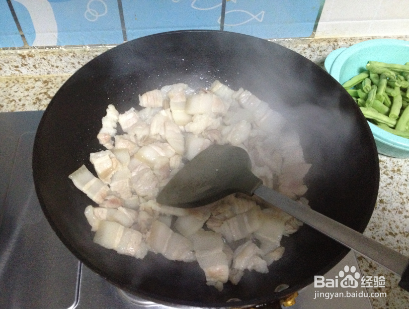 四季豆炒肉的家常做法