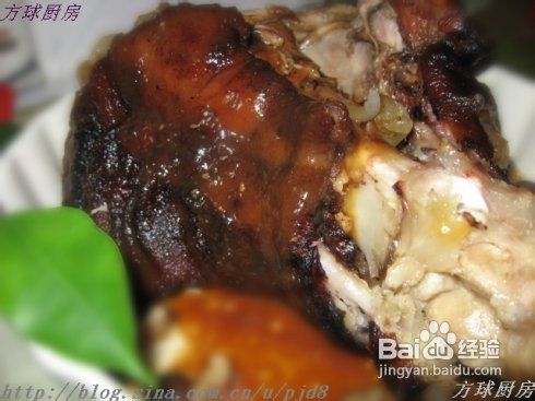 怎样做美味秘制扒肘子