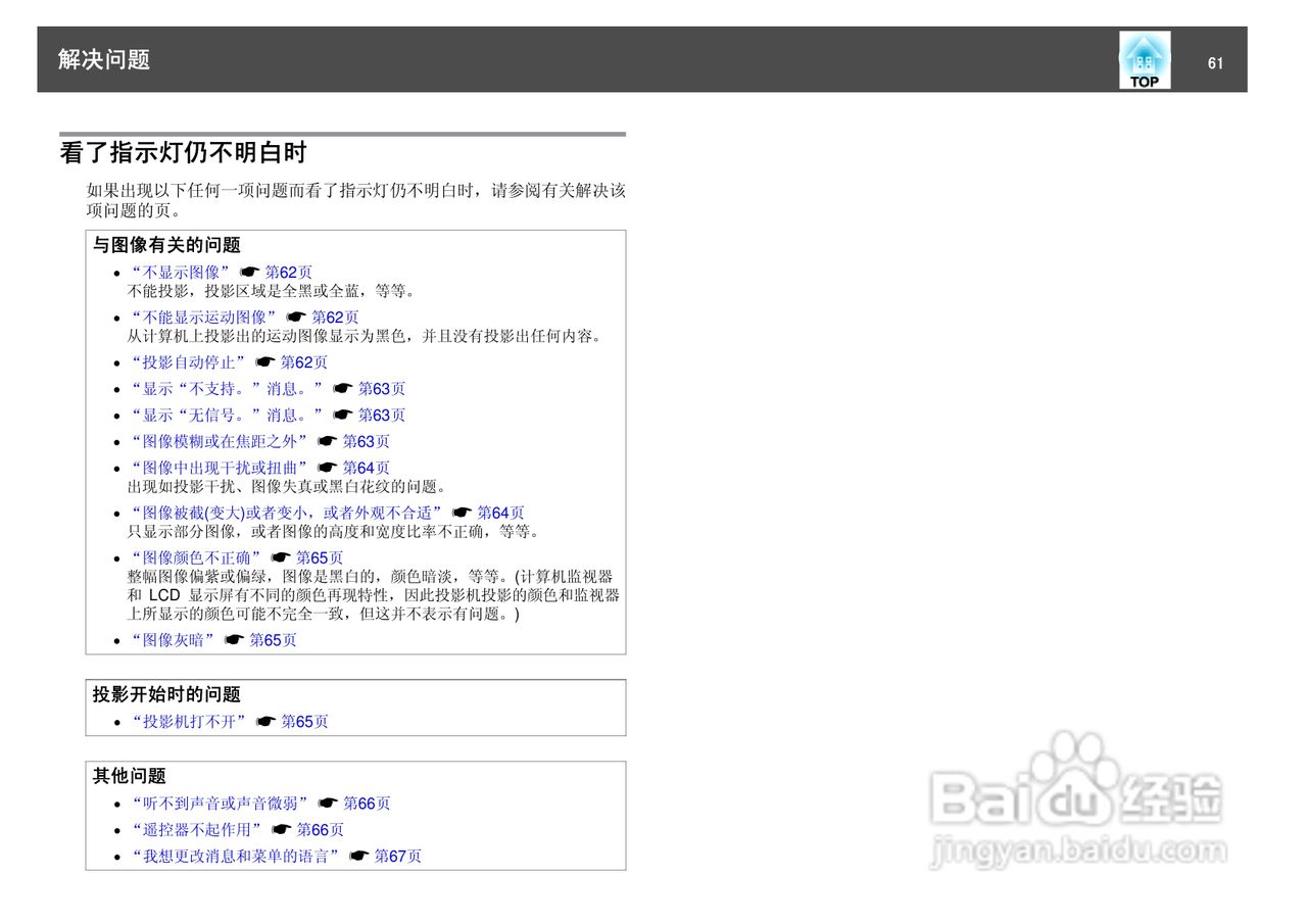 爱普生EB-S7投影仪使用说明书:[7]