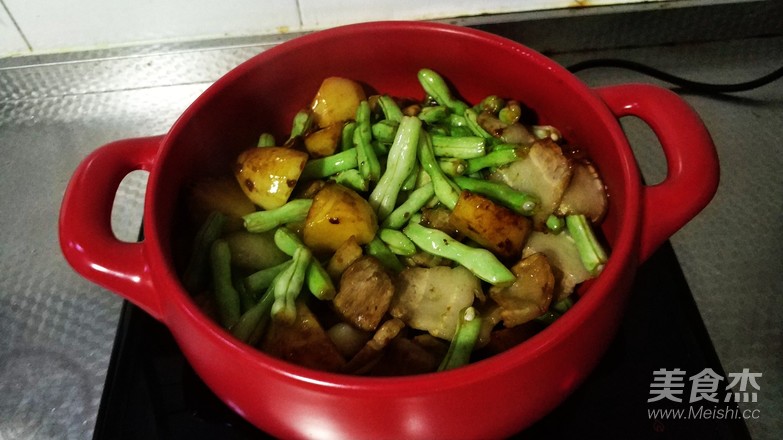 家常土豆炖豆角