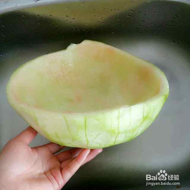 解暑菜醋溜西瓜皮