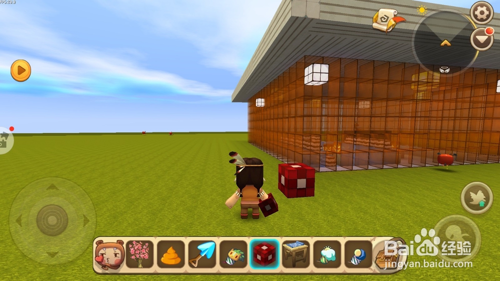 迷你世界怎么做房屋装饰夜灯