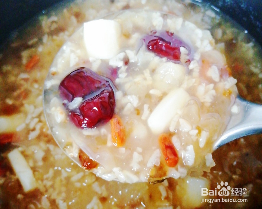 给对象做的银耳九品羹