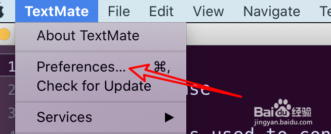 mac版TextMate怎么设置文档浏览器显示在左边