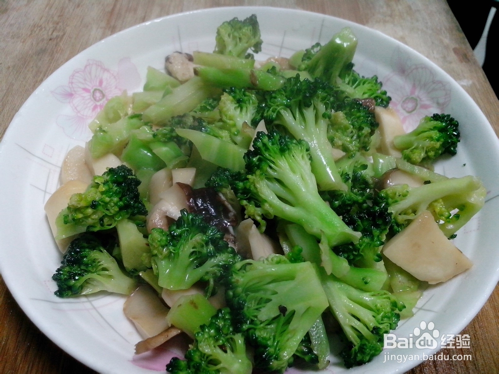 家常“小”炒西兰花