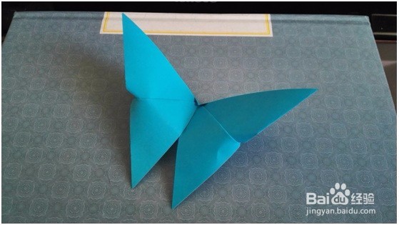 【折纸教程】怎样折一只小蝴蝶（另一篇）