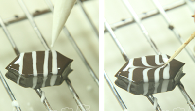 条纹草莓巧克力