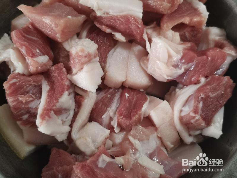 猪肉炖白菜粉块的做法
