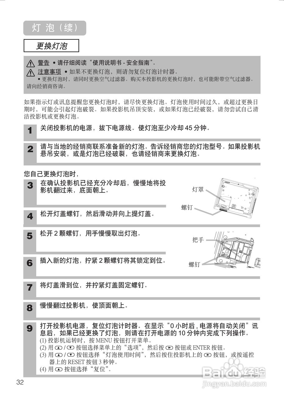 日立 PJTX10投影机说明书:[5]
