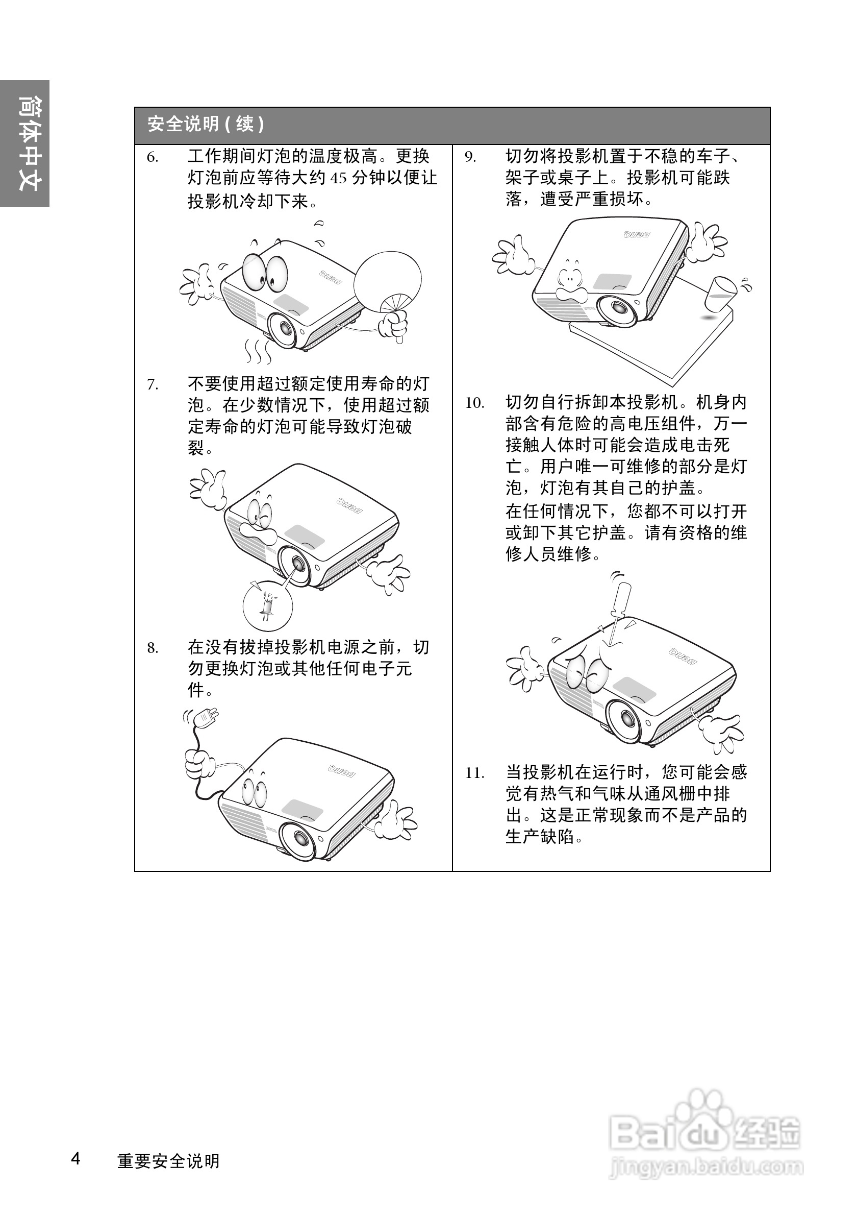 明基BenQ TH1060投影机使用说明书:[1]