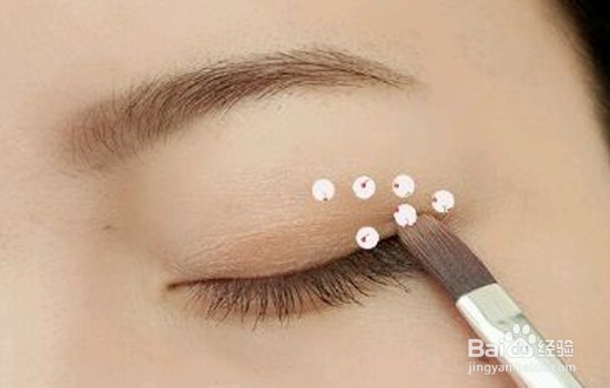 艺术橘色眼妆教程