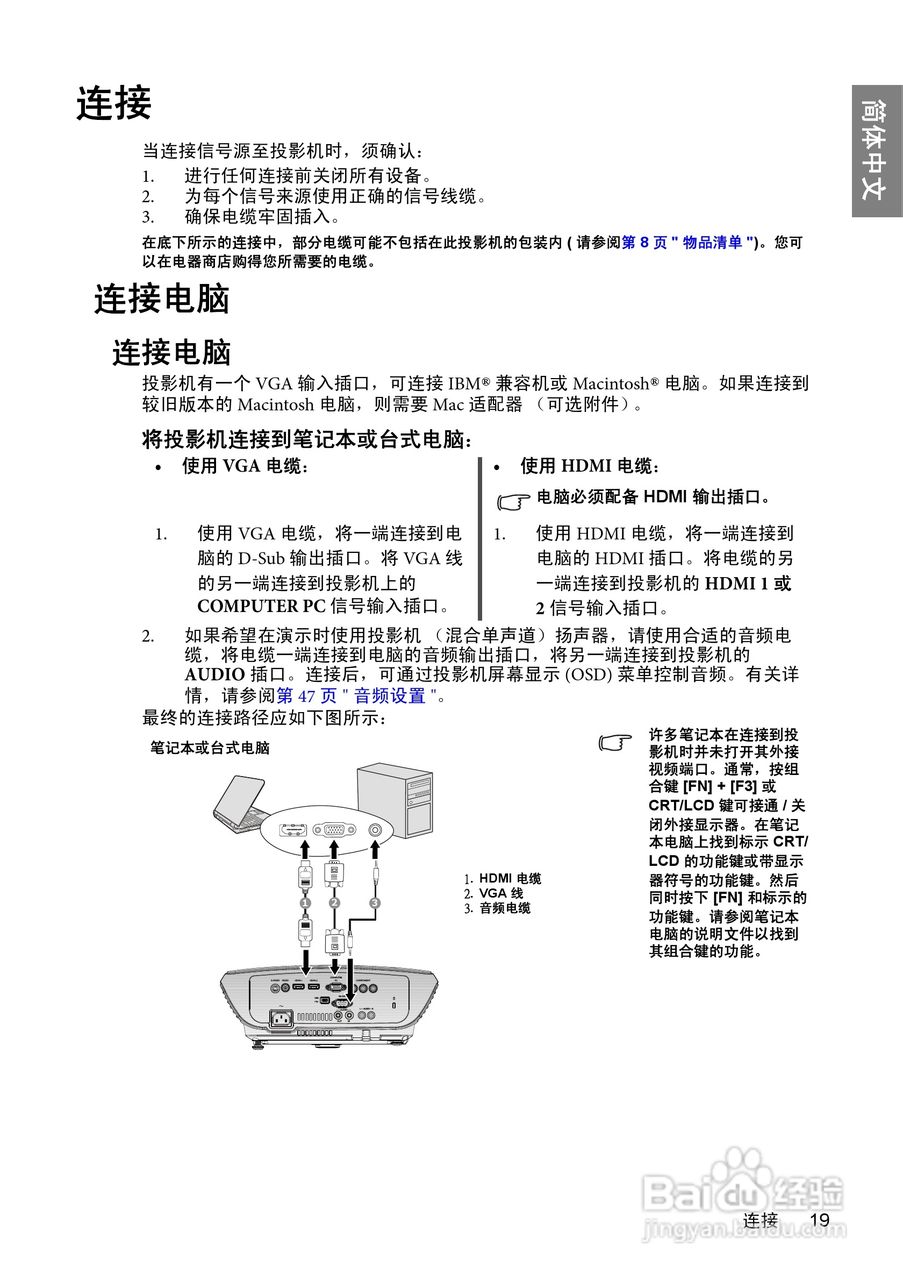 BenQ EP5925D投影机使用说明书:[2]