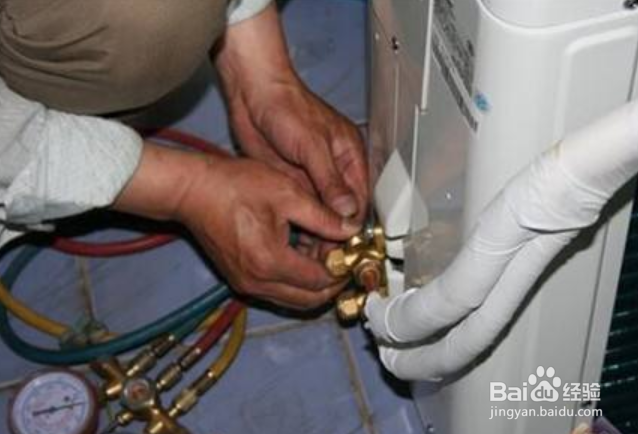 夏普空调加液(空调加雪种)及加液加冷媒的技巧