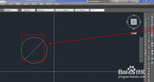 使用CAD绘制单极化全向吸顶天线