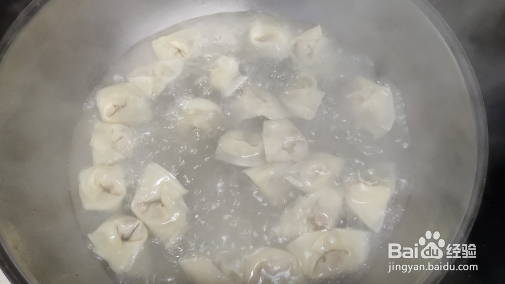 吃货美食虾皮小馄饨